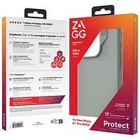 Étui rigide ajusté Manhattan Snap de ZAGG avec MagSafe pour iPhone 15 Pro - Sauge