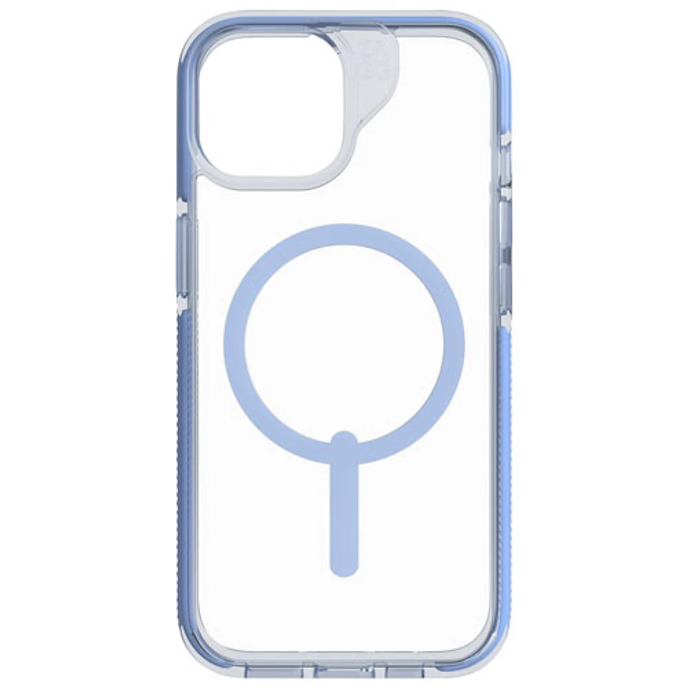 Étui rigide ajusté Santa Cruz Snap de ZAGG avec MagSafe pour iPhone 15 - Bleu