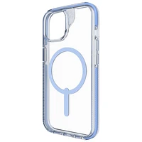 Étui rigide ajusté Santa Cruz Snap de ZAGG avec MagSafe pour iPhone 15 - Bleu