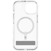 ZAGG Crystal Palace Snap Fitted Hard Shell Case with MagSafe for iPhone 15 - Clear