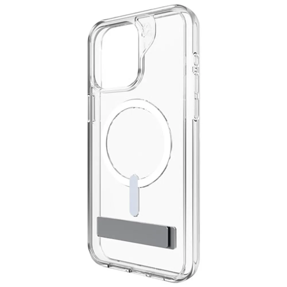 ZAGG Crystal Palace Snap Fitted Hard Shell Case with MagSafe for iPhone 15 Pro Max - Clear