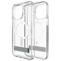 Étui rigide ajusté Crystal Palace Snap de ZAGG avec MagSafe pour iPhone 15 Pro Max - Transparent