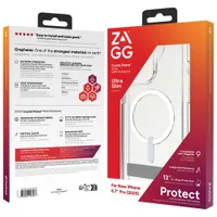 ZAGG Crystal Palace Snap Fitted Hard Shell Case with MagSafe for iPhone 15 Pro Max - Clear