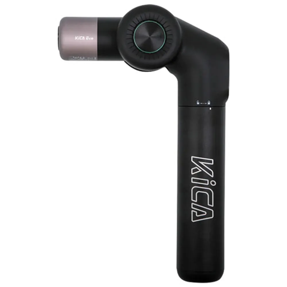 KICA Evo Professional Handheld Percussive Massage Device - Black