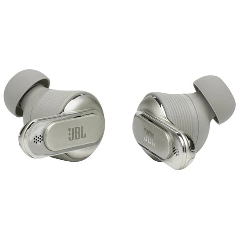 Écouteurs boutons 100 % sans fil à suppression du bruit Tour Pro 2 TWS de JBL - Champagne