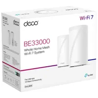 TP-Link Deco BE95 BE33000 Whole Home Mesh Wi-Fi 7 BE System - 2 Pack