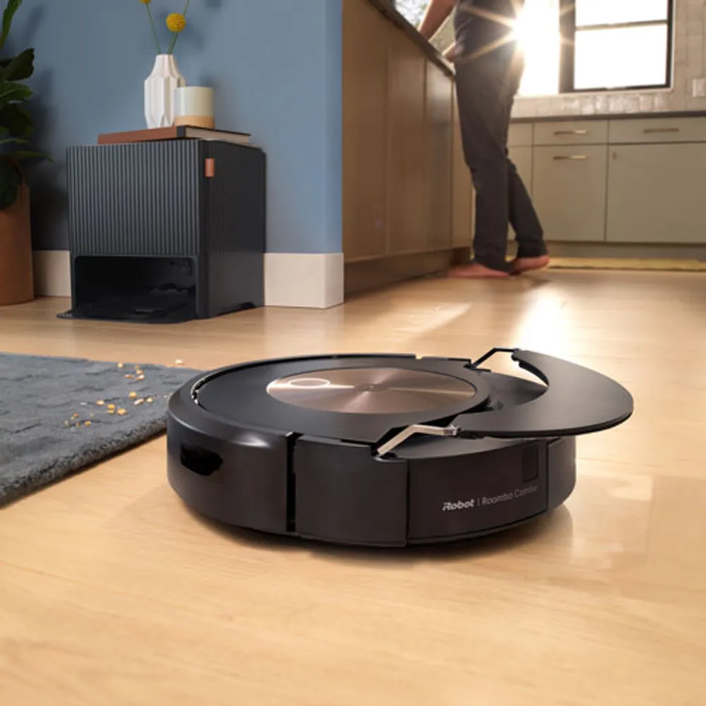 iRobot Roomba Combo i5+ Self-Emptying Robot Vacuum & Mop - Woven Neutral