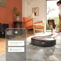 iRobot Roomba j9+ Wi-Fi Connected Self-Empty Robot Vacuum (j955020) - Ruby Bronze