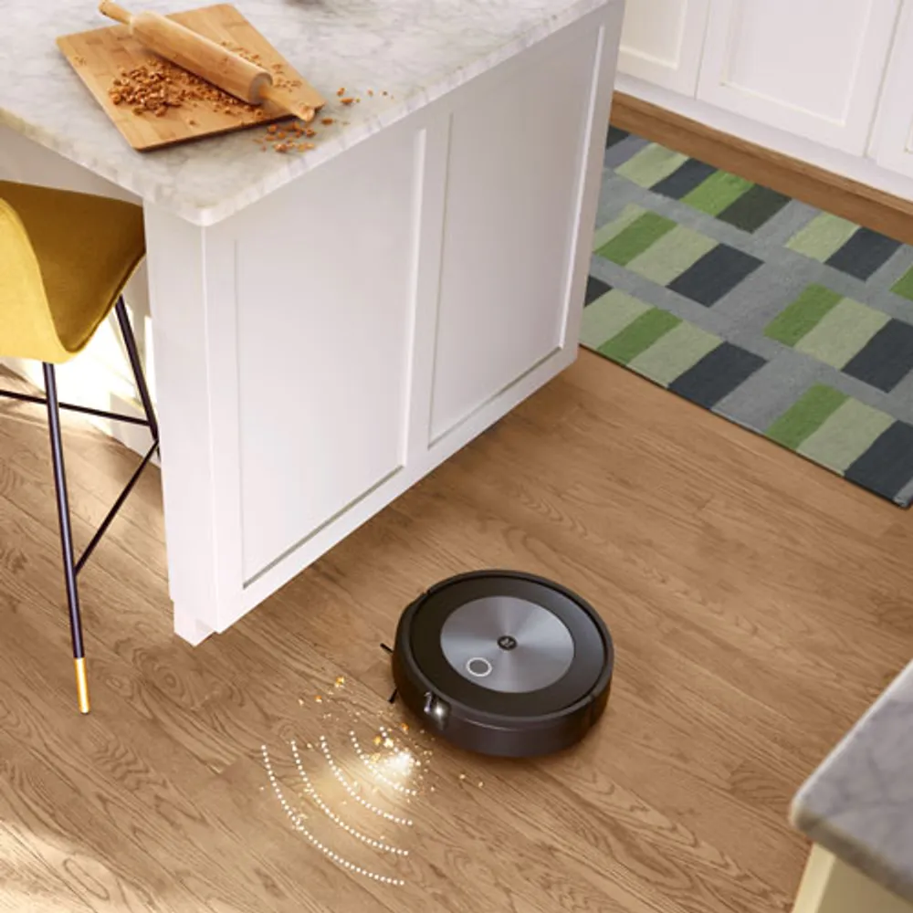 iRobot Roomba Combo j5+ Wi-Fi Connected Self-Empty Robot Vacuum & Mop - Graphite (i557020)