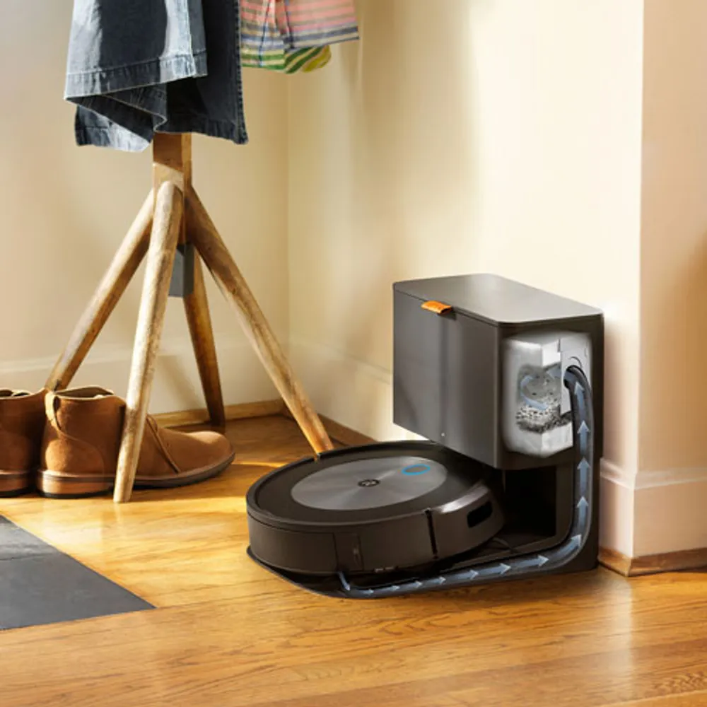 IRobot Roomba Combo j5+ Wi-Fi Connected Self-Empty Robot Vacuum & Mop -  Graphite (i557020)