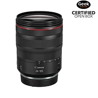 Open Box - Canon RF 24-105mm f/4L IS USM Lens - Black