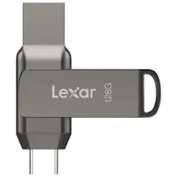 Lexar JumpDrive Dual Drive D400 128GB USB 3.1 + USB-C Flash Drive