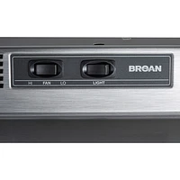 Broan BU2 Series 24" Under Cabinet Range Hood (BU224SF) - Stainless Steel