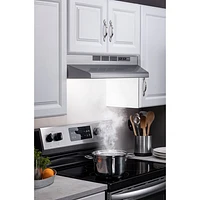 Broan BU2 Series 24" Under Cabinet Range Hood (BU224SF) - Stainless Steel