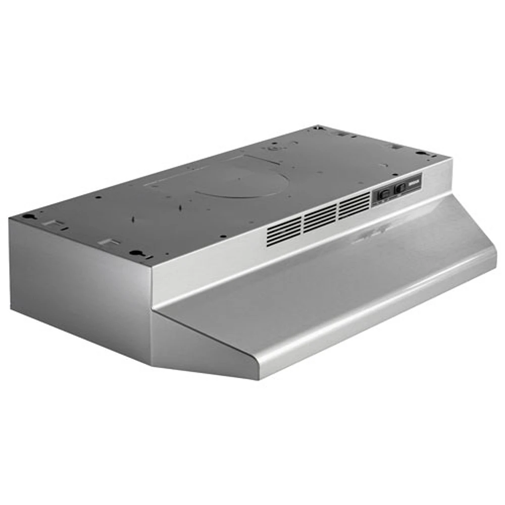Broan BU2 Series 30" Under Cabinet Range Hood (BU230SF) - Stainless Steel