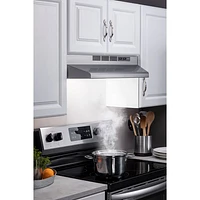 Broan BU2 Series 30" Under Cabinet Range Hood (BU230SF) - Stainless Steel