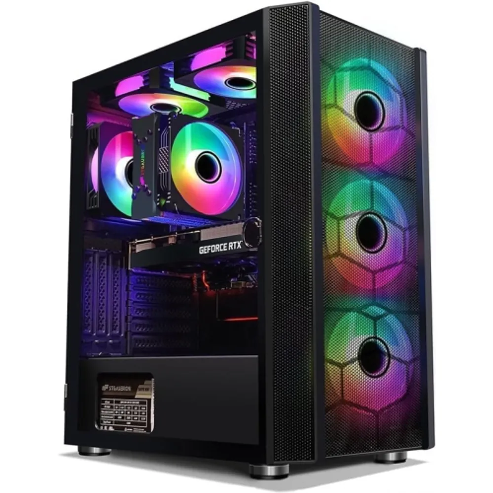  HP RGB Gaming Desktop Computer, Intel Quad Core I5-6500 up to  3.6GHz, GeForce GT 1030 2G, 32GB DDR4, 1T SSD, RGB Keyboard & Mouse, 600M  WiFi & Bluetooth, Win 10 Pro (