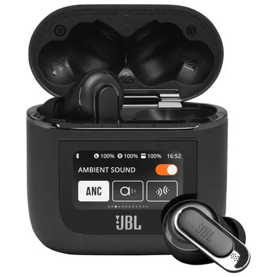 JBL Tour Pro 2 In-Ear Noise Cancelling Truly Wireless Headphones - Black