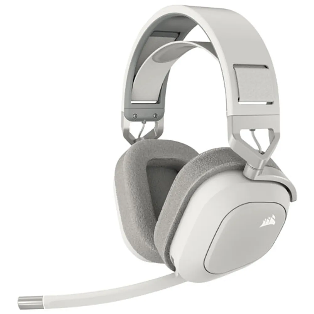 Corsair HS80 Max Wireless Gaming Headset - White - Only at Best Buy