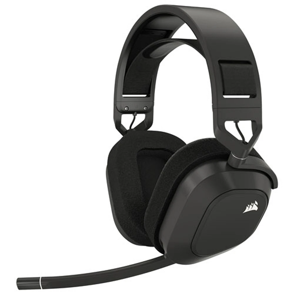 Casque de jeu sans fil HS80 Max de Corsair - Gris acier