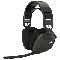 Casque de jeu sans fil HS80 Max de Corsair - Gris acier