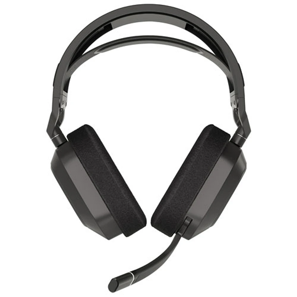 Casque de jeu sans fil HS80 Max de Corsair - Gris acier