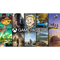 Abonnement de 12 mois à Xbox Game Pass Core - Téléchargement numérique