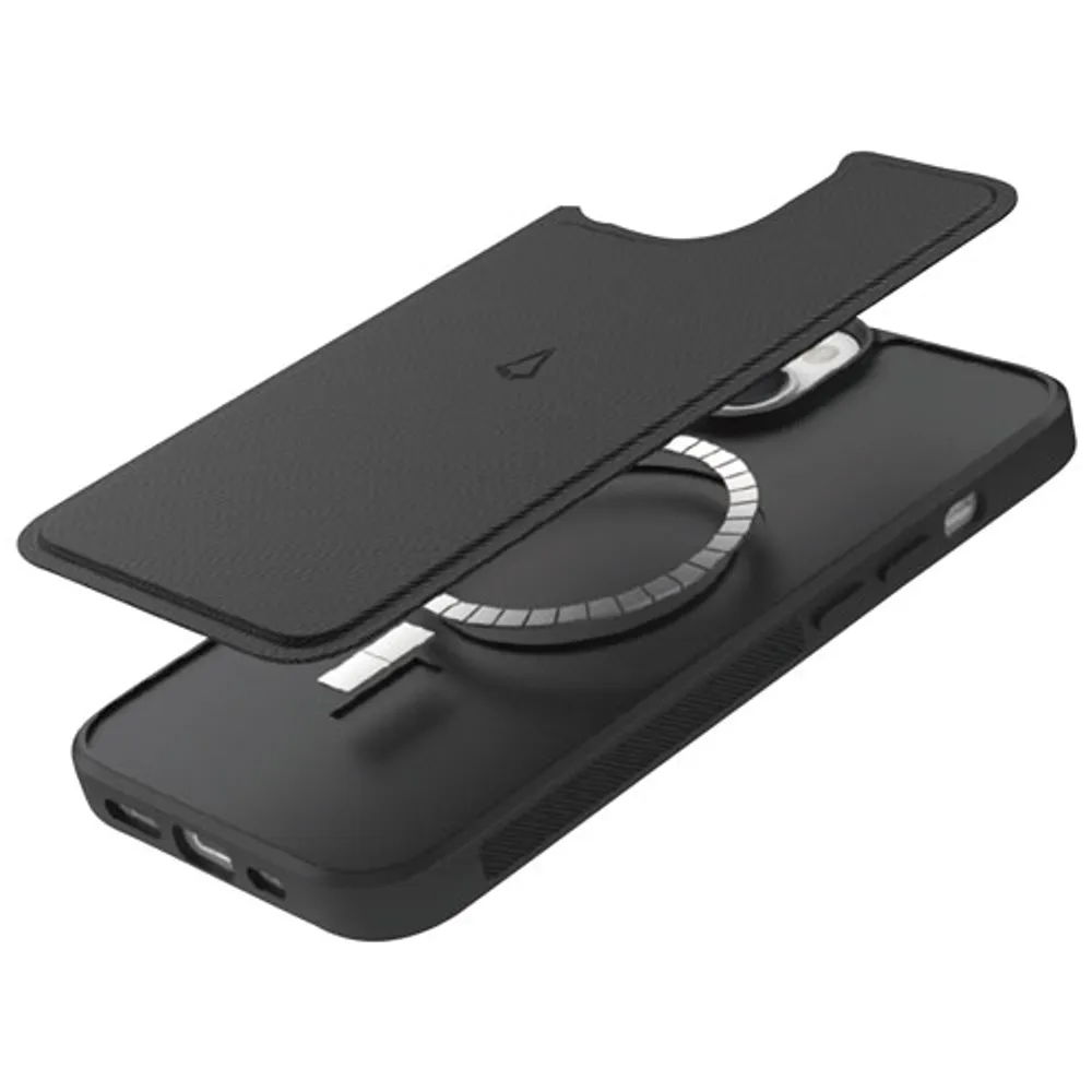 LBT Switch Wallet Case with MagSafe for iPhone 15/14/13 - Black