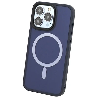 TUFF8 GlideGuard Fitted Hard Shell Case with MagSafe for iPhone 15 Pro - Midnight Blue