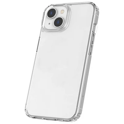 Étui rigide ajusté de TUFF8 pour iPhone 15/14 Plus - Transparent