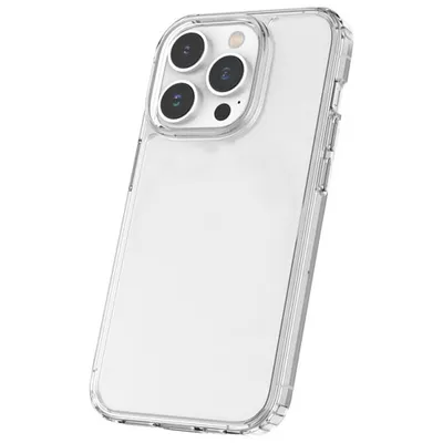 TUFF8 Fitted Hard Shell Case for iPhone 15 Pro Max - Clear