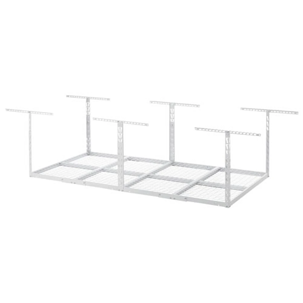 Gladiator Heavy-Duty Steel Rack Storage (GALS48M4JW) - Hammered White