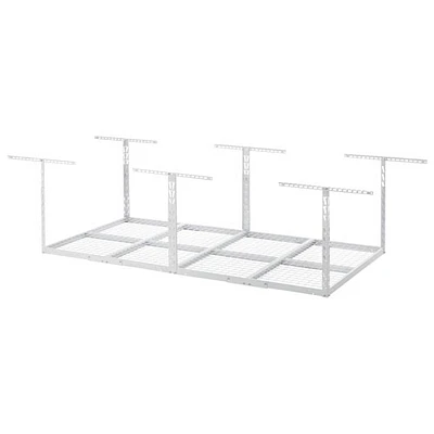 Gladiator Heavy-Duty Steel Rack Storage (GALS48M4JW) - Hammered White