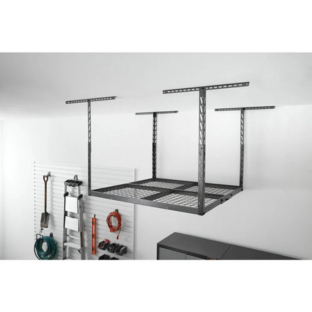 Tablette de rangement en acier robuste de Gladiator (GALS44M2KG) - Granite martelé