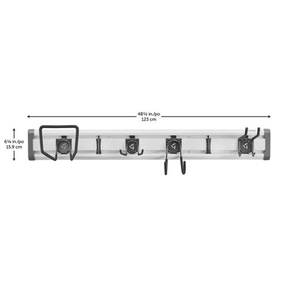 Gladiator GearTrack Organization Kit (GAHD48LWGY) - Light Grey