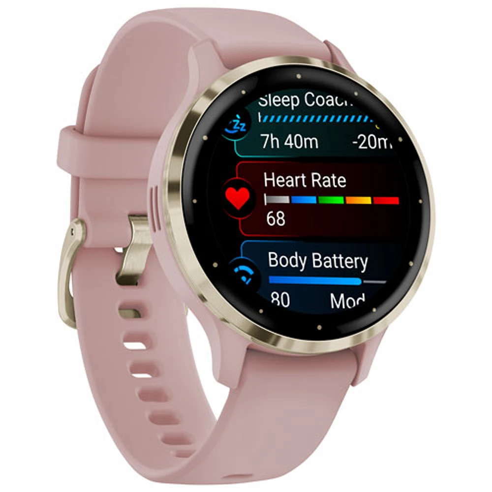 Garmin Venu 3S 41mm Bluetooth Smartwatch - Dust Rose