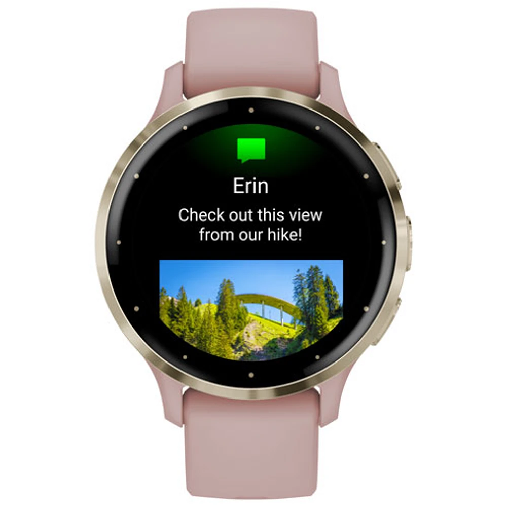 Garmin Venu 3S 41mm Bluetooth Smartwatch - Dust Rose