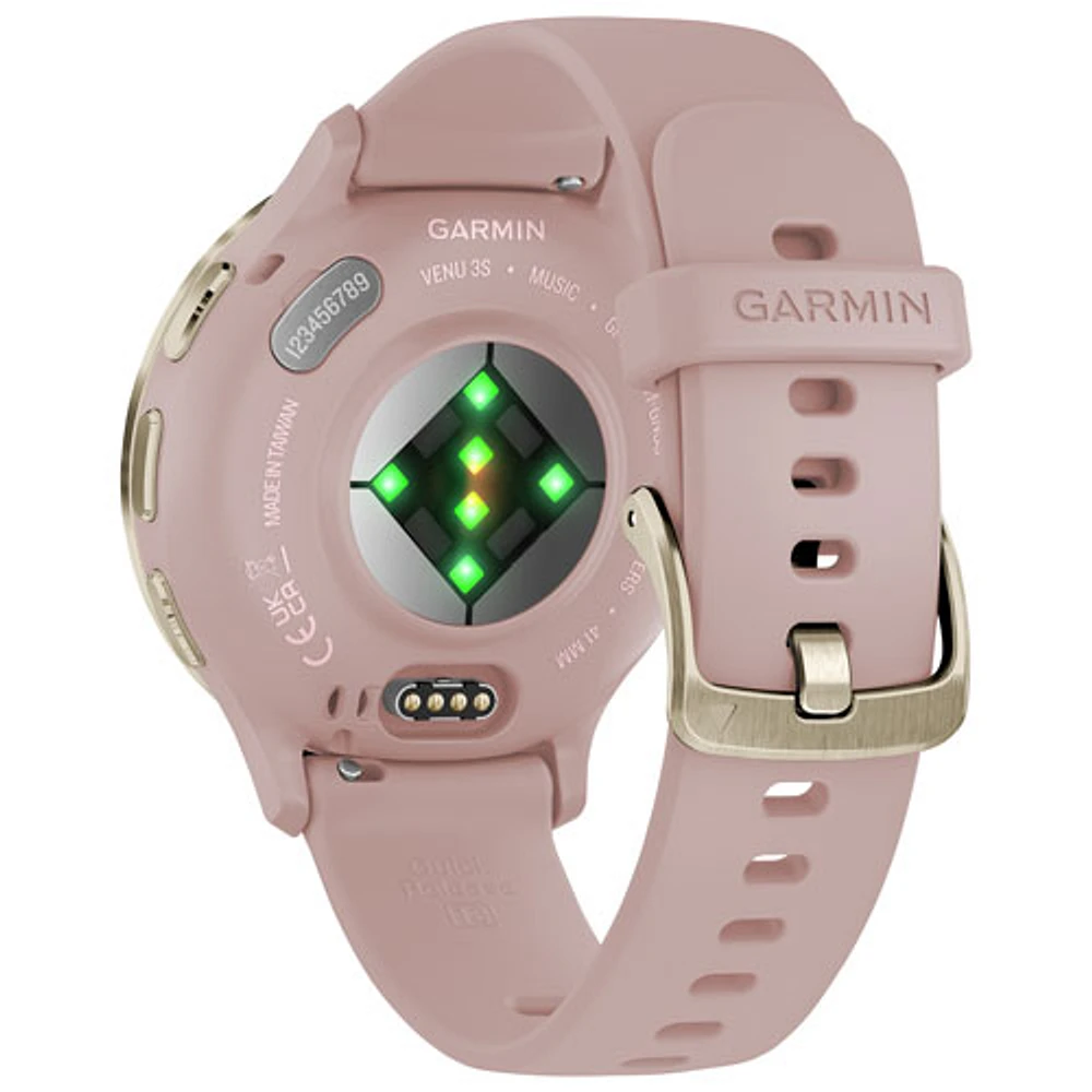 Garmin Venu 3S 41mm Bluetooth Smartwatch - Dust Rose