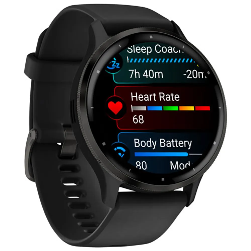 Garmin Venu 3 45mm Bluetooth Smartwatch - Black