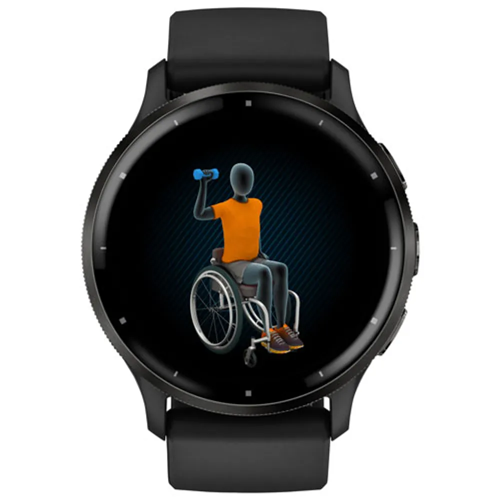 Garmin Venu 3 45mm Bluetooth Smartwatch - Black