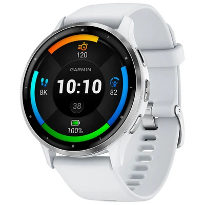 Garmin Venu 3 45mm Bluetooth Smartwatch - White
