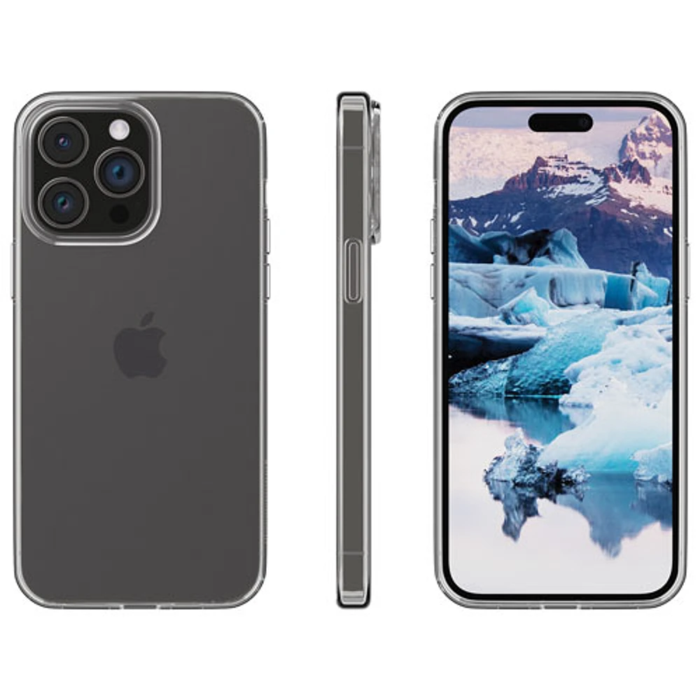 Dbramante1928 Greenland Fitted Hard Shell Case for iPhone 15 Pro - Clear