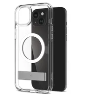 Spigen Slim Armor Essential S MagFit Fitted Hard Shell Case with MagSafe for iPhone 15 - Clear