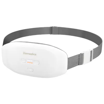 Homedics Vibration Massage Belt with Heat (WMH-200H-CA) - White
