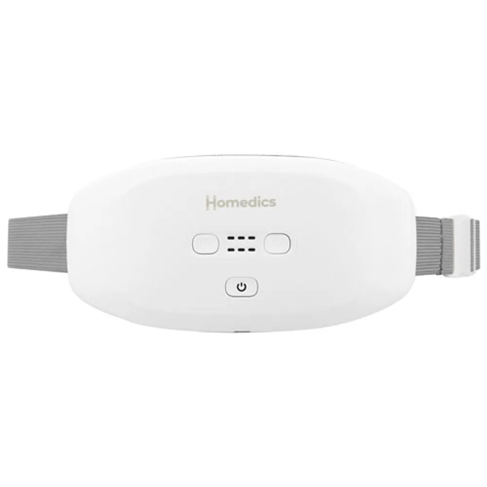 Homedics Vibration Massage Belt with Heat (WMH-200H-CA) - White