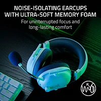 Razer Blackshark V2 Pro Plus Wireless Gaming Headset - White