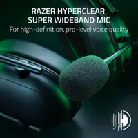 Casque de jeu BlackShark V2 HyperSpeed avec microphone de Razer - Noir