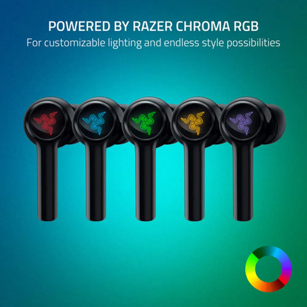 Razer Hammerhead HyperSpeed In-Ear Gaming Headphones for Xbox - Black/Green