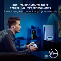 Razer Hammerhead HyperSpeed In-Ear Gaming Headphones for PlayStation - White