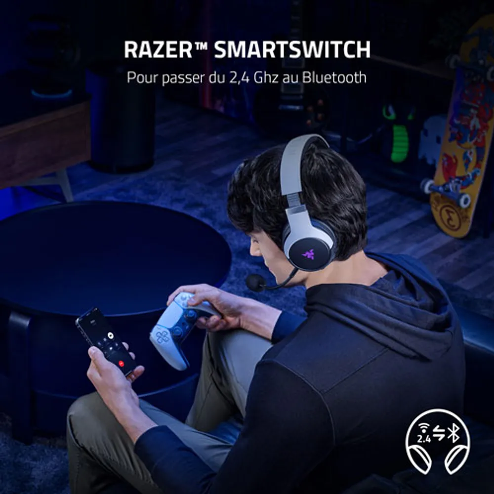 Razer Kaira Pro Dual Wireless Gaming Headset for PS5